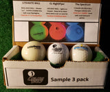 4 Glow Golf - 3 Ball Sample Pack